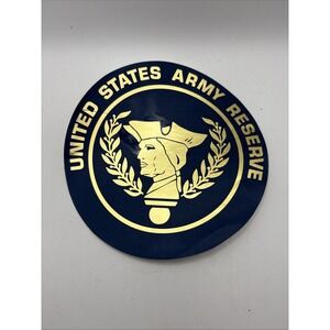 Vintage United States Army Reserve Window Decal Sticker‎ Military 6x6"